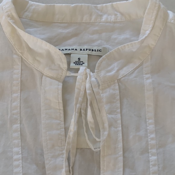 Banana Republic white button up - Picture 2 of 2